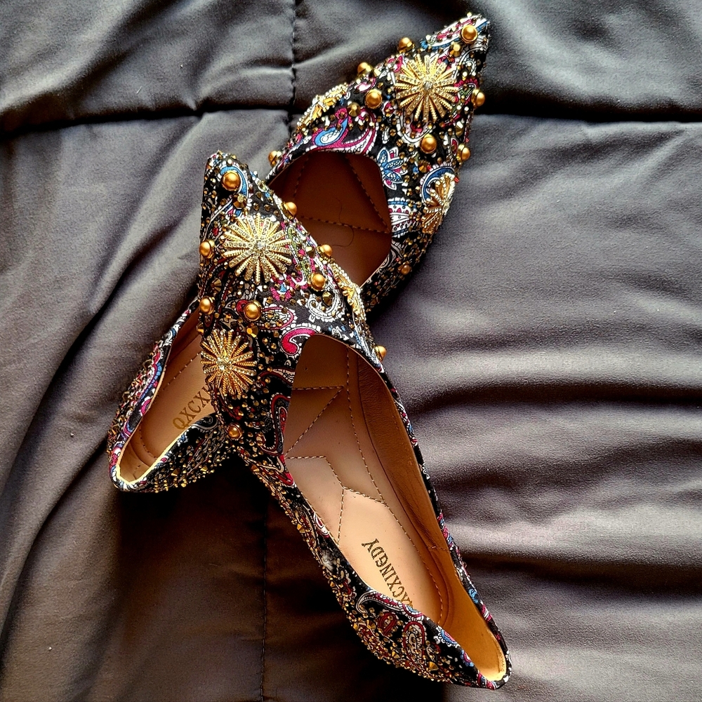Comfortable Flat Party Shoes